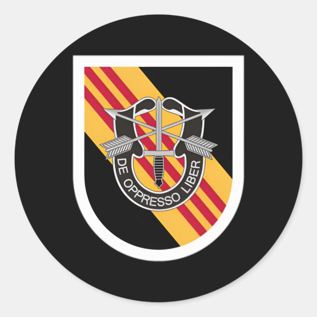 Adesivo Forças Especiais Americanas de 5 (Frente)