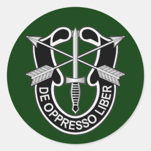 Adesivo Forças especiais DUI - liber de de oppresso
