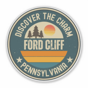 Adesivo Ford Cliff, Pensilvânia