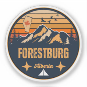 Adesivo Forestburg, Alberta