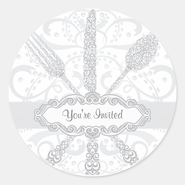 Adesivo Fork Knife Spoon Sticker (Frente)