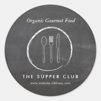 FORK SPOON KNIFE CHALKBOARD Comida e catering