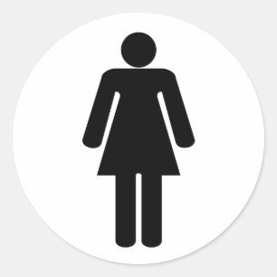 Adesivo Forma da mulher