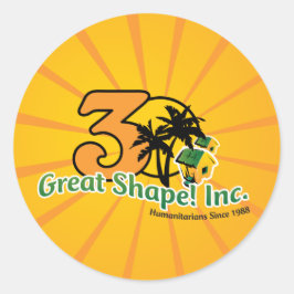 Adesivo Forma do excelente! Vinheta 30 da Inc.