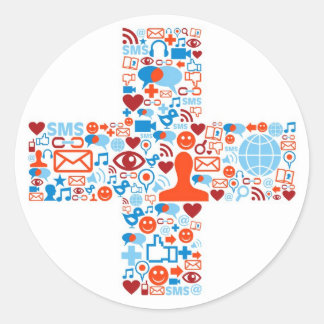 Adesivo Forma do Social Plus