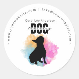 Adesivo Formação de cães