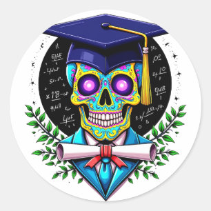 Adesivo Formado Senior 2025 Esqueleto 2025 Graduação