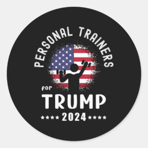 Adesivo Formadores Para Trump 2024 American Flag Vote Trum