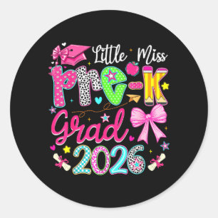 Adesivo Formanda do Pré-Escolar 2026 Graduação Pré-Escolar