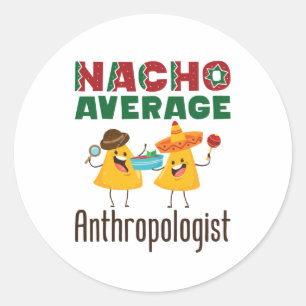 Adesivo Formando de Antropologia Média de Antropologista N