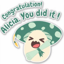 Formando de Cogumelo Verde Divertido