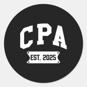 Adesivo Formando De Contabilista Público Certificado Cpa E