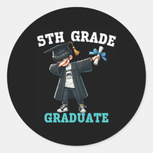 Adesivo Formando De Graduação Engraçado De 5 Boys Dabbing