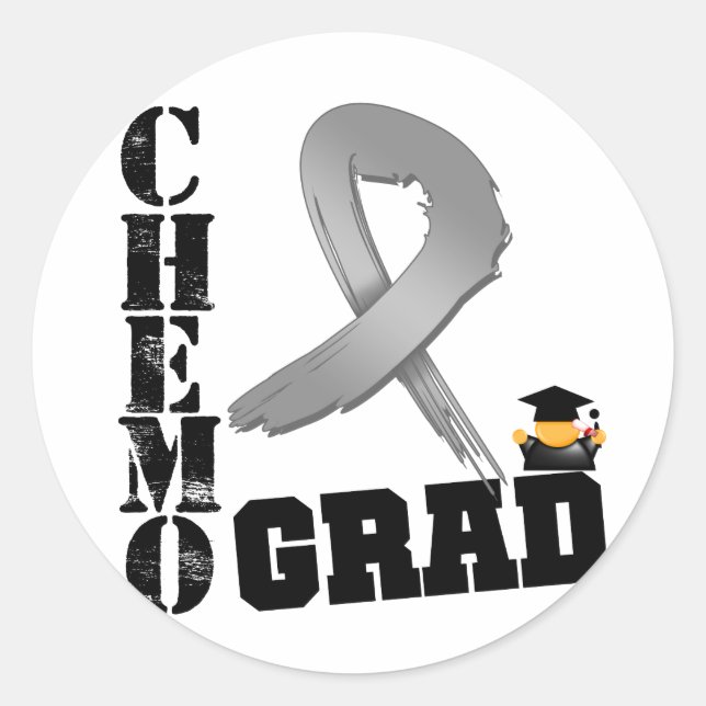 Adesivo Formando de Química de Cancer Cérebro (Frente)