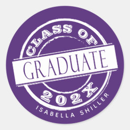 Adesivo Formando Girly Purple Personalizado