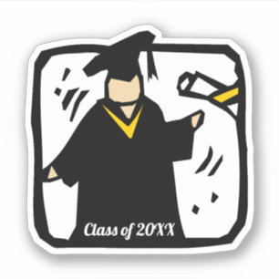 Adesivo Formando Graduação de Estudantes