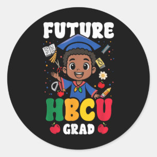 Adesivo Formando Hbcu Futuro Graduado na Escola de Históri