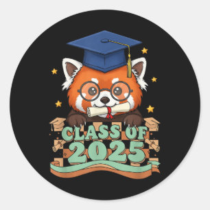 Adesivo Formando Red Panda Cl De 2025 Crianças Mulheres Gr