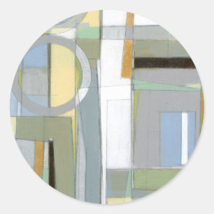 Adesivo Formas Abstrato coloridas geométricas