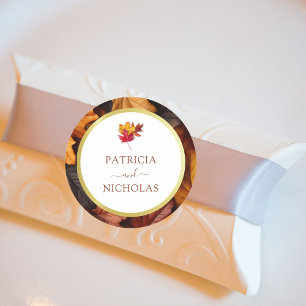 Adesivo Formas Douradas Elegantes e Casamento de Charme de