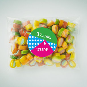 Adesivo Formas e cores ousadas ao estilo dos anos 80