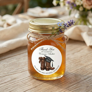 Adesivo Formatura Cowgirl Country Chic