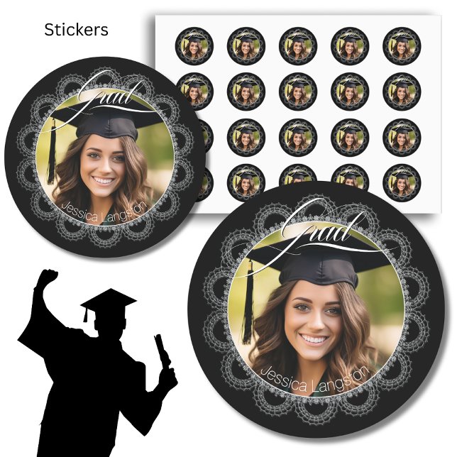 Adesivo Formatura de Foto de Renda  (Criador carregado)