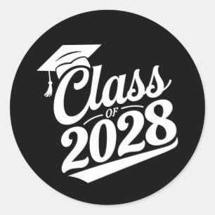 Adesivo Formatura Graduado Orgulhoso da Turma de 2028