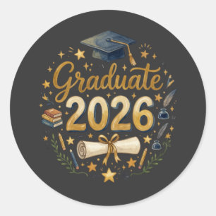 Adesivo Formatura Personalizada Turma de 2026 Família Pers