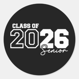 Adesivo Formatura Senior 2026 Cl De 2026 Ano Sênior 2026
