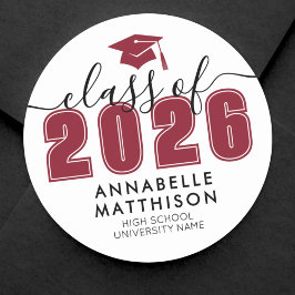 Adesivo Formatura Vermelha