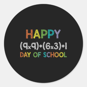 Adesivo Fórmula Matemática 100 Dias De Festa De 100 Dias N