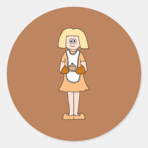 Adesivo Fornecedor com sopa quente