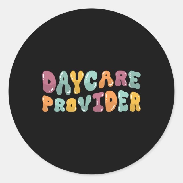 Adesivo Fornecedor de Creche - Presentes para Professores  (Frente)