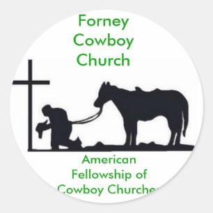 Adesivo Forney Cowboy Church
