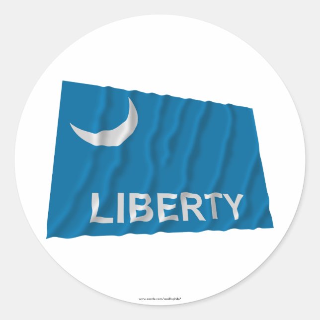Adesivo Fort Moultrie Flag (Frente)