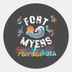Adesivo Fort Myers, Flórida