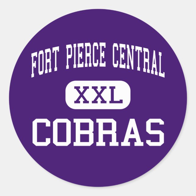 Adesivo Fort Pierce Central - Cobras - Alto - Forte Pierce (Frente)