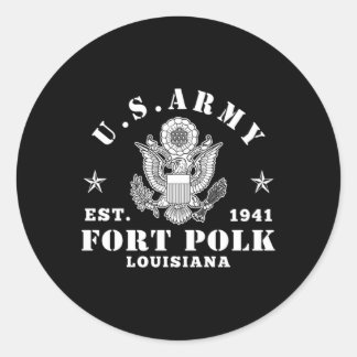 Adesivo Fort Polk Louisiana Tigerland