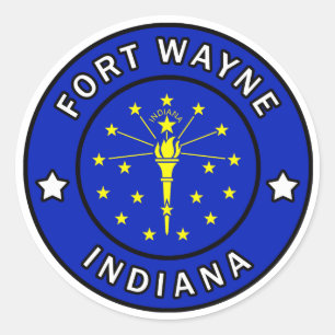 Adesivo Fort Wayne Indiana