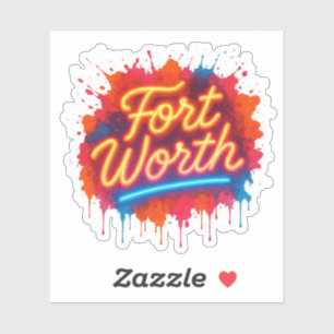 Adesivo Fort Worth Non Street-art design