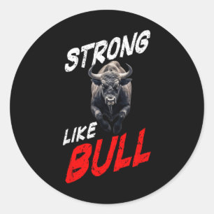 Adesivo Forte Como Bull Powerinclusive Gym