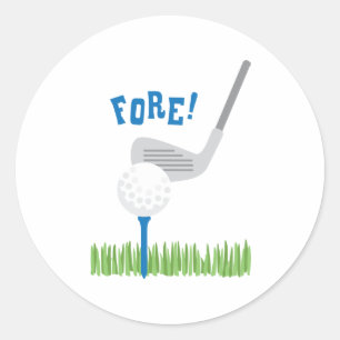 Adesivo Forte de Golfe