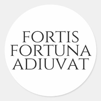 Adesivo Fortis Fortuna Adiuvat