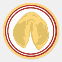 Fortune Cookie Sticker