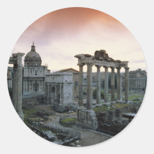 Adesivo Fórum Romano ao amanhecer