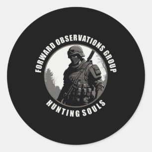 Adesivo Forward Observações Group. Avanço das Almas de Caç