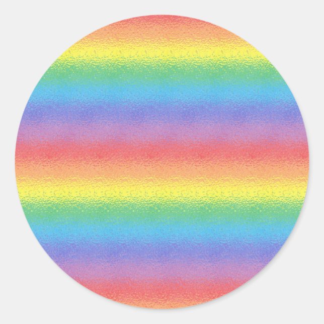 Adesivo Fosco Rainbow Stickers (Frente)
