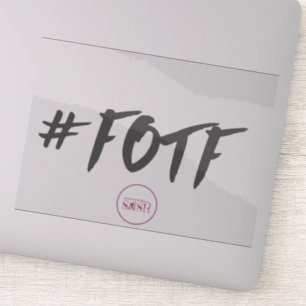 Adesivo #FOTF Clear Vinyl Sticker