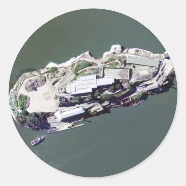 Adesivo Foto aérea de Alcatraz (Frente)